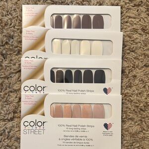 Color Street Nail Polish Strips Set